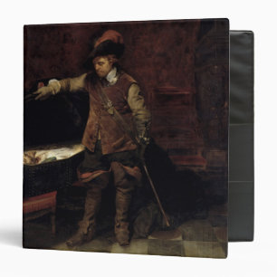 Oliver Cromwell  Opening the Coffin of Charles Binder