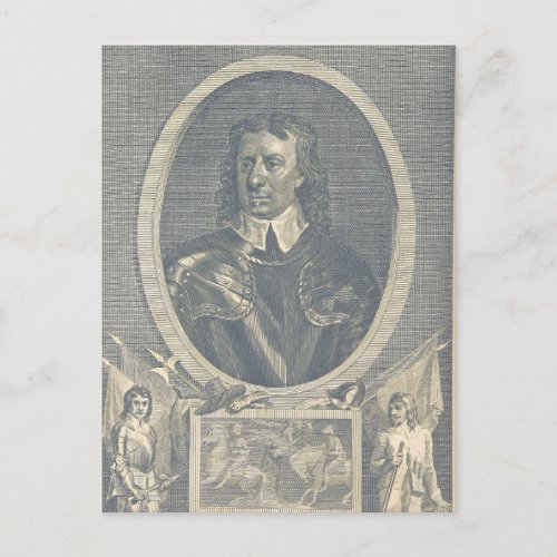 Oliver Cromwell Postcard