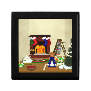 Oliver Decorates for Christmas Gift Box