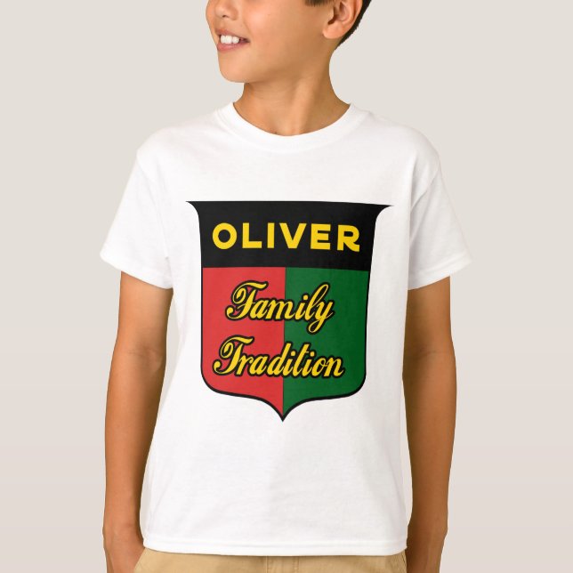 Oliver Family Tradition T-Shirt (Front)