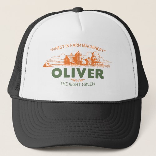 Oliver Farm Tractor Trucker Hat