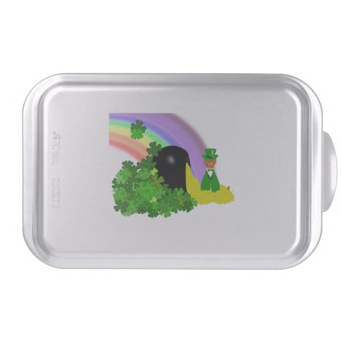 “Oliver Finds A Pot Of Gold - Saint Patrick’s Day Cake Pan