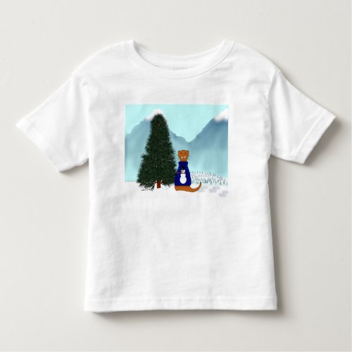 Oliver Finds His Christmas Tree Toddler T_shirt