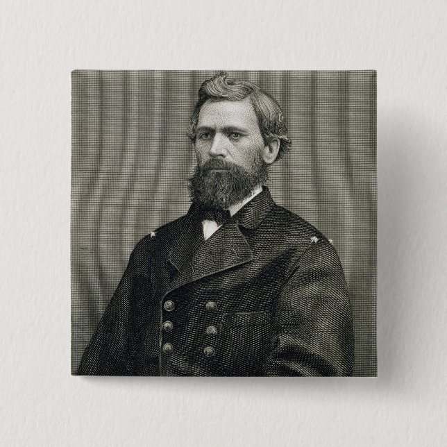 Oliver Otis Howard (1830-1909), engraved by Robert Button (Front)