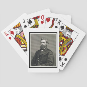 Oliver Otis Howard (1830-1909), engraved by Robert Poker Cards