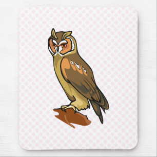 Oliver Owl Mouse Pad