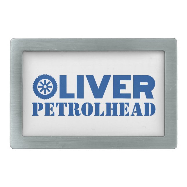 Oliver Petrol Head Belt Buckle (Front)