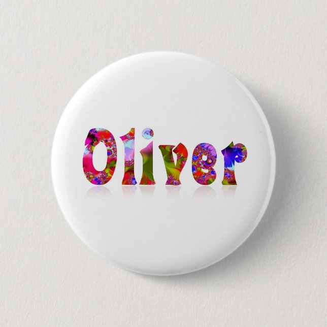 Oliver Pinback Button (Front)