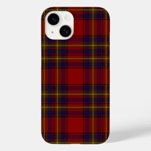 Oliver tartan red yellow blue plaid Case_Mate iPhone 14 case