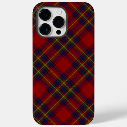 Oliver tartan red yellow blue plaid Case_Mate iPhone 14 pro max case