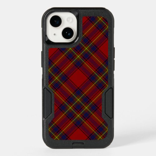 Oliver tartan red yellow blue plaid OtterBox iPhone 14 case