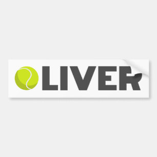 Oliver Tennis Bumper Sticker