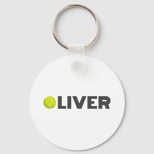 Oliver Tennis Keychain (Front)