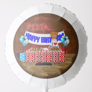 Oliver The Otter is 6 Years Old! Happy Birthday Balloon