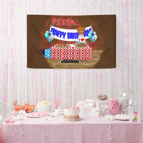 Oliver The Otter is 6 Years Old Happy Birthday Banner