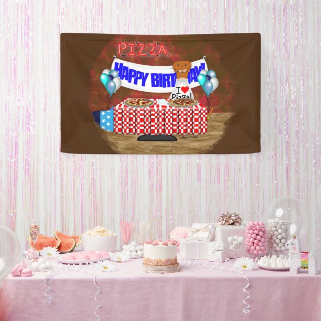 Oliver The Otter is 6 Years Old! Happy Birthday Banner (Party)