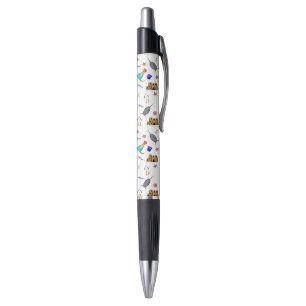 Oliver The Otter Summer Beach Vacation Pattern Pen