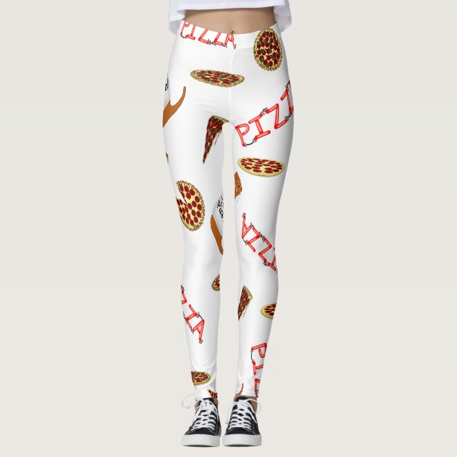 Oliver The Otters Birthday Party Deconstructed Leggings (Front)