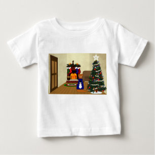 Oliver The Otter's Christmas Baby T-Shirt