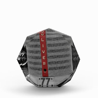 Oliver Tractor Acrylic Award