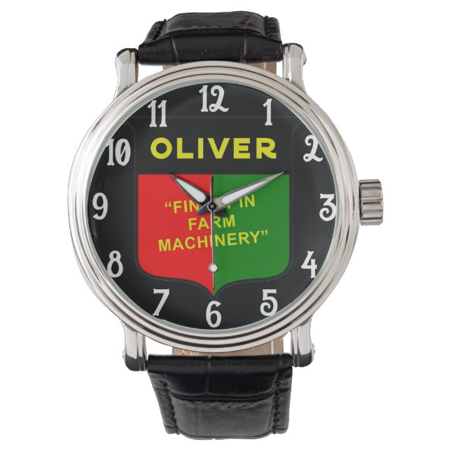 Oliver Tractor Emblem Watch (Front)