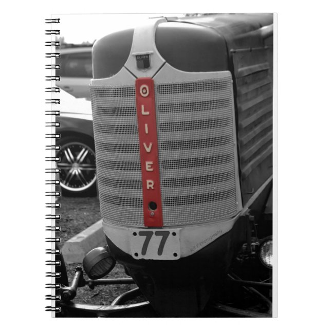 Oliver Tractor Notebook (Front)