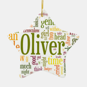 Oliver Twist Ceramic Ornament