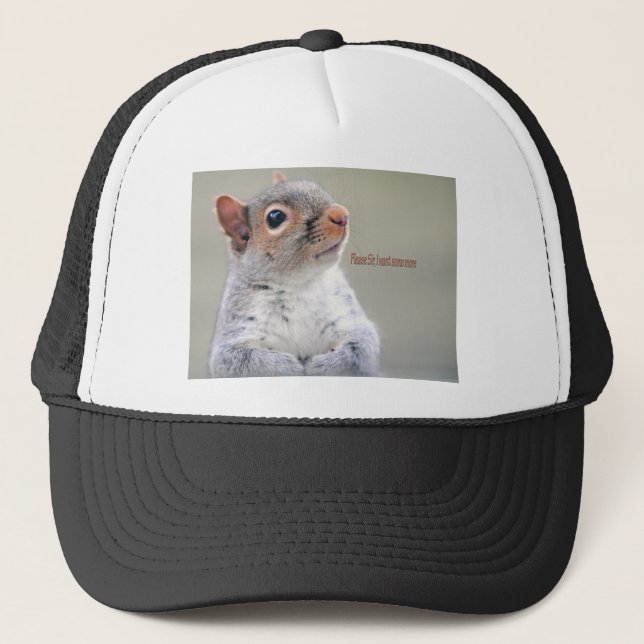 Oliver Twist Squirrel Trucker Hat (Front)