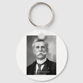 Oliver W Holmes "Love Twilight" Quote Gifts & Card Keychain