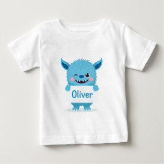 Oliver's Monster Calling Card Baby T-Shirt