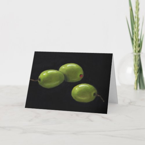 OLIVES CONGRATULATIONS FROM ALL OF US CARD