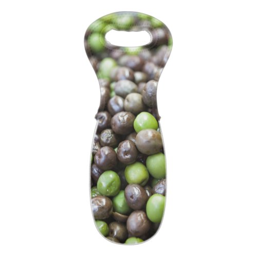 olives in brine  wine bag