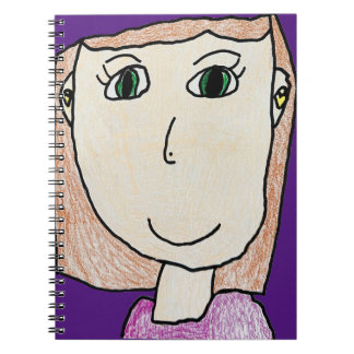 Olive's Personalized Kids Spiral Photo Notebook