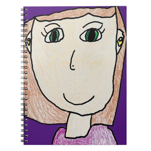 Olive's Personalized Kids Spiral Photo Notebook (Front)
