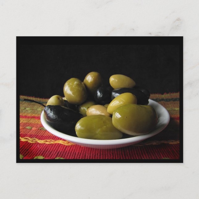 Olives Postcard (Front)