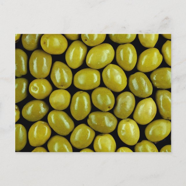 Olives texture postcard (Front)