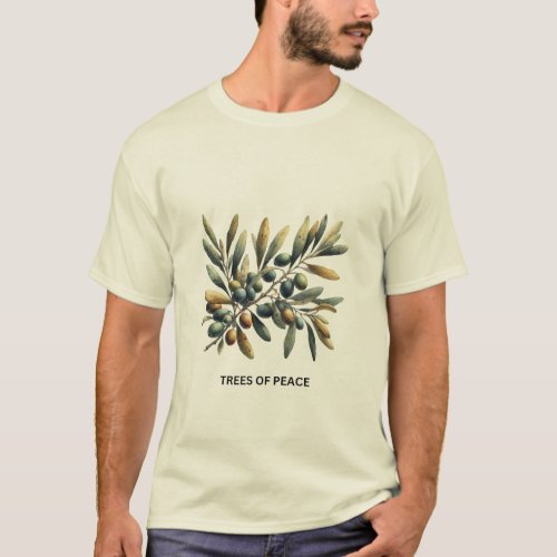 olives tree T_Shirt