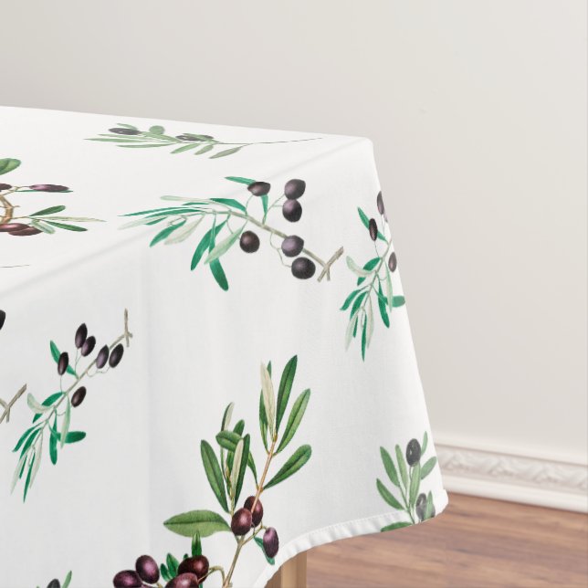 Olives,Tuscany ,Mediterranean,summer   Tablecloth (In Situ)