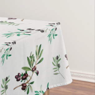 Olives,Tuscany ,Mediterranean,summer Tablecloth