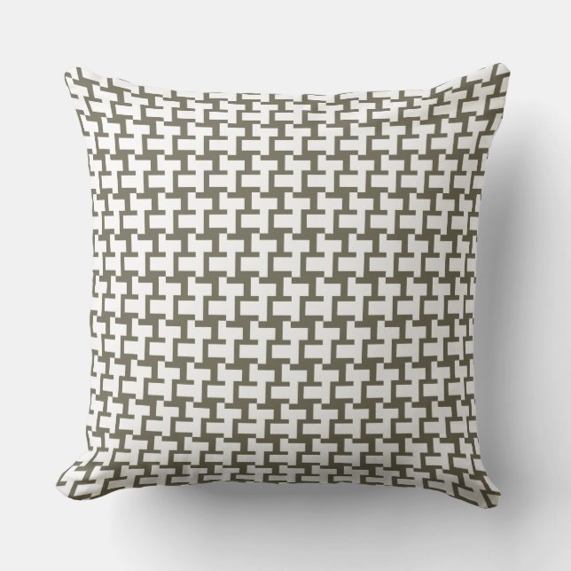 Olivesens Coussin Throw Pillow (Front)