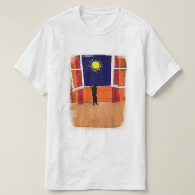 Olivia and Window Tee (Design Front)