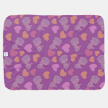 Olivia Bubble Letters with Puffy Hearts