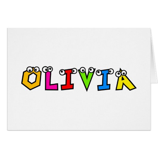 Olivia Cards (Front Horizontal)