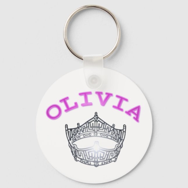 Olivia Keychain (Front)