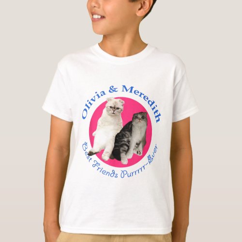 Olivia  Meredith _ Best Friends Purrrr_Ever  T_Shirt