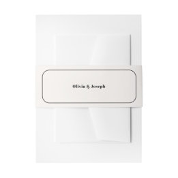 OLIVIA Modern Ivory Celestial Wedding Belly Band