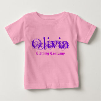 Olivia Name Clothing Company Baby Shirts