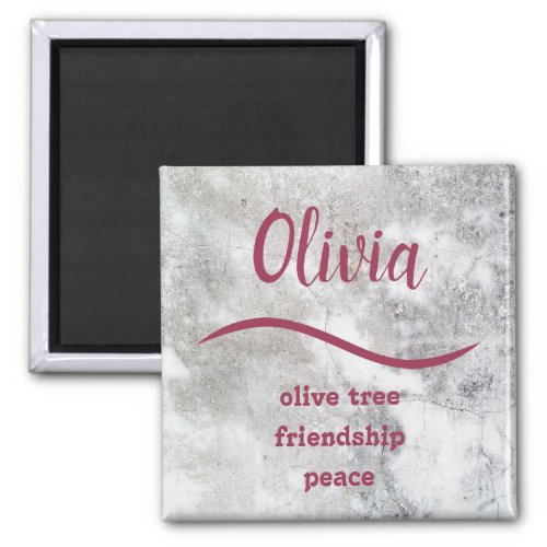 Olivia Name Meaning Magnet