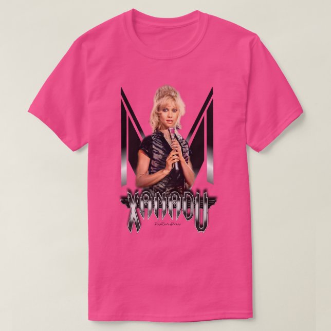 Olivia NewtonJohn 80s Xanadu Musical SuperIcon T-Shirt (Design Front)