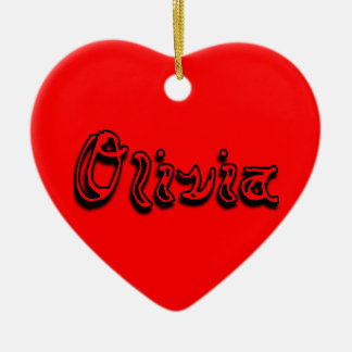 Olivia Ornament
